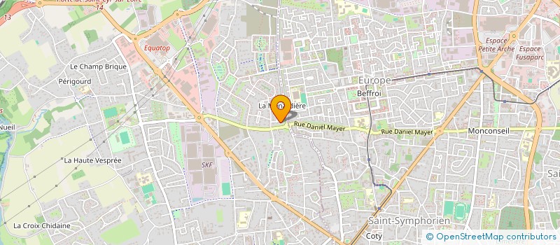 localisation de l'entreprise ET BING  SAINT-CYR-SUR-LOIRE