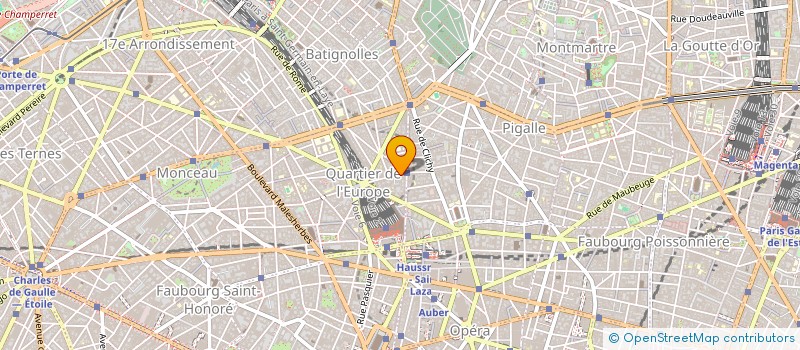 localisation de l'entreprise ET CAETERA  PARIS