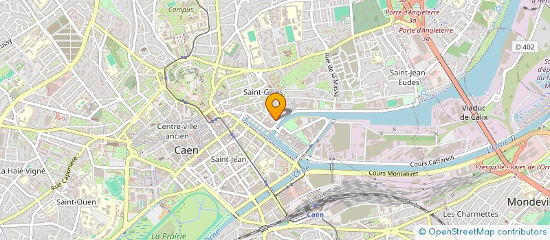 localisation de l'entreprise ET CAETERA à CAEN