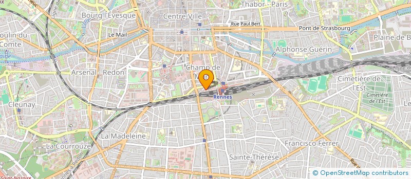 localisation de l'entreprise ET CAETERA  RENNES