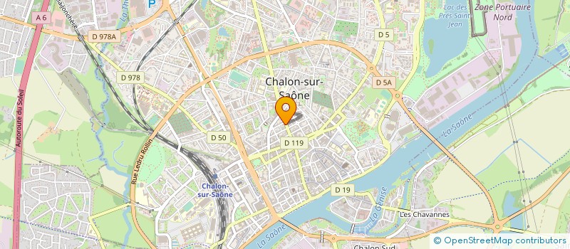 localisation de l'entreprise ET CETERA ETC. à CHALON-SUR-SAONE