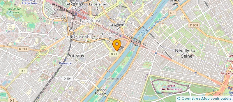 localisation de l'entreprise ET CONSULTING  PUTEAUX