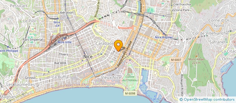 localisation de l'entreprise ET DEMAIN LE MONDE à NICE