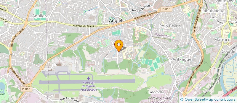 localisation de l'entreprise ET DIEU CREA à BAYONNE