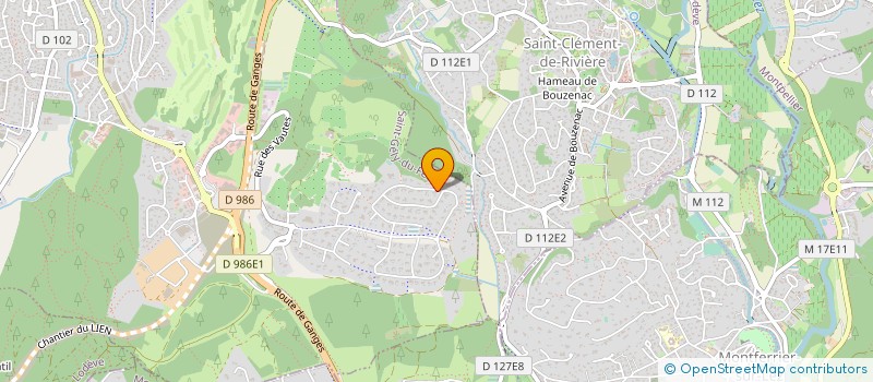 localisation de l'entreprise ET EDITIONS  SAINT-GELY-DU-FESC