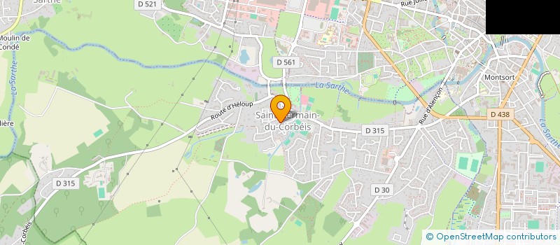 localisation de l'entreprise ET'ES 14 à SAINT-GERMAIN-DU-CORBEIS