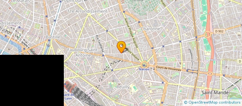 localisation de l'entreprise ET FILS BATIMENT  PARIS