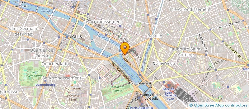 localisation de l'entreprise ET HOLDING  PARIS