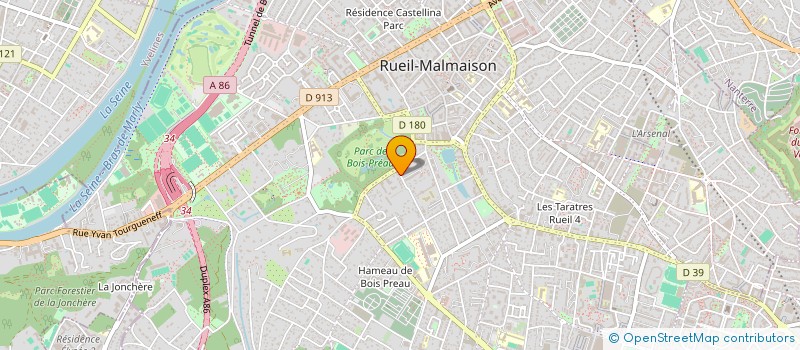 localisation de l'entreprise ET INTERIEURS à RUEIL-MALMAISON