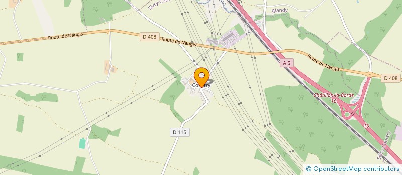 localisation de l'entreprise ET-METIS  SIVRY-COURTRY