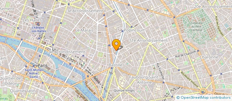 localisation de l'entreprise ET MME GEMMINGER  PARIS