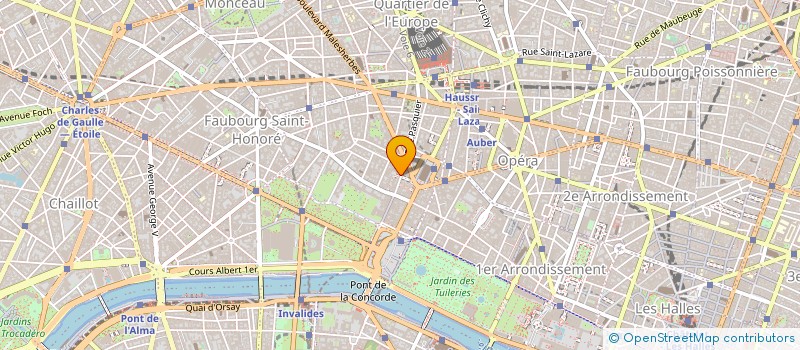 localisation de l'entreprise ET MME GUENY J  PARIS