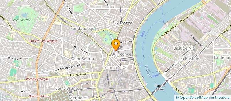 localisation de l'entreprise ET NOUS DIFFUSION à BORDEAUX