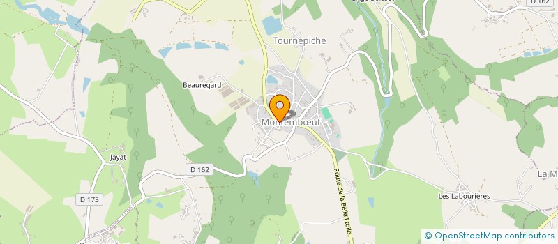 localisation de l'entreprise ET NOUS, ON SENT LE GAZ ? à MONTEMBŒUF