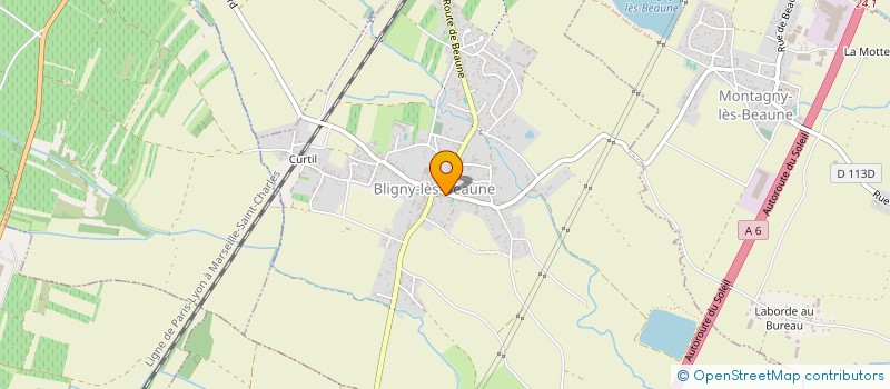 localisation de l'entreprise ET PATATI & PATATERRE à MONTAGNY-LES-BEAUNE