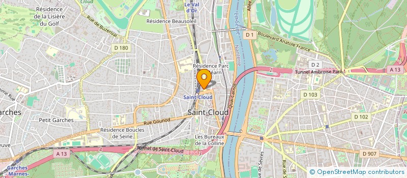 localisation de l'entreprise ET PI QUOI ENCORE à SAINT-CLOUD