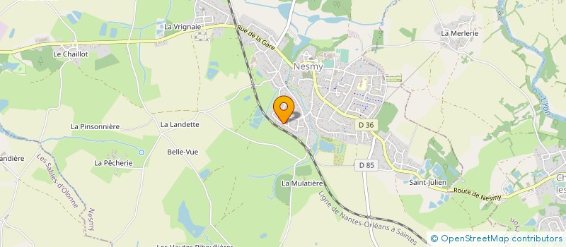 localisation de l'entreprise ET PIZ C'TOUT !  NESMY