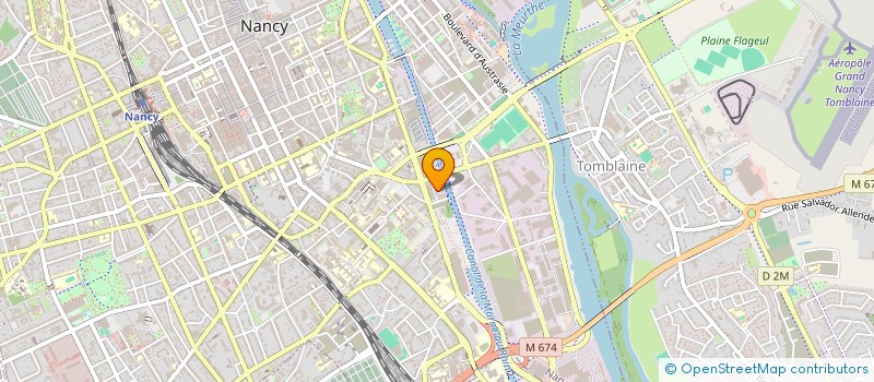 localisation de l'entreprise ET, POURQUOI PAS  NANCY