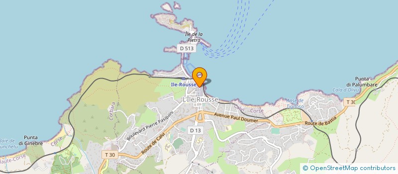localisation de l'entreprise ET POURTANT CA TOURNE à L'ILE-ROUSSE