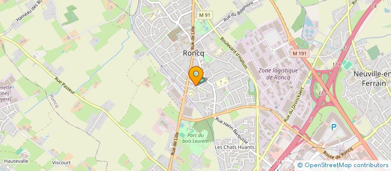 localisation de l'entreprise ET PUIS QUOI ENCORE à RONCQ