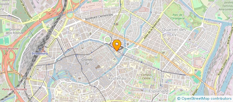 localisation de l'entreprise ET ROTURIERE PAR SURCROIT à STRASBOURG