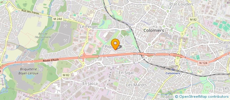 localisation de l'entreprise ET SI... à COLOMIERS