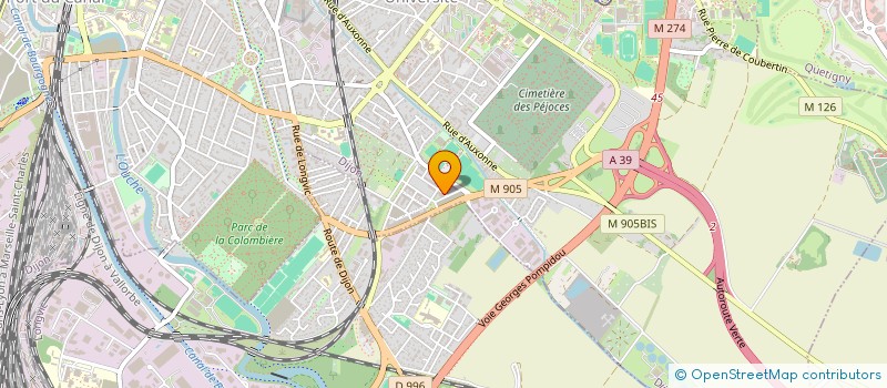 localisation de l'entreprise ET SI ...  DIJON