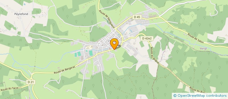 localisation de l'entreprise ET SI ?  VERGT