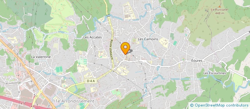 localisation de l'entreprise ET SI, ON...  MARSEILLE