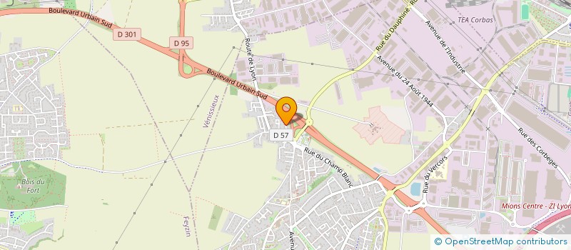 localisation de l'entreprise ET SI ON CHANTAIT à CORBAS