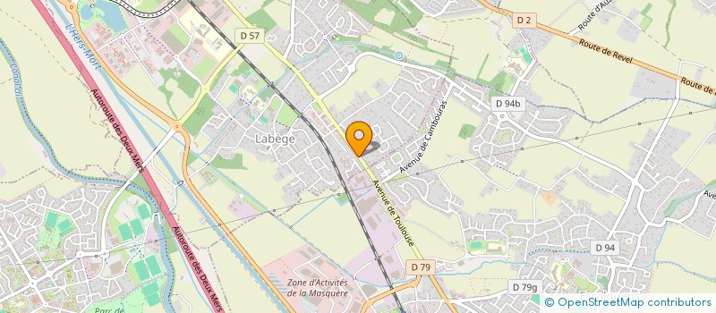 localisation de l'entreprise ET SI ON PARLAIT DE SPORT  LABEGE