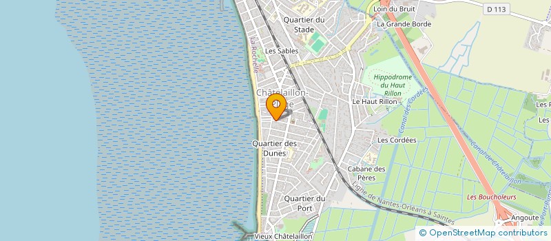 localisation de l'entreprise ET SI... SARL à CHATELAILLON-PLAGE