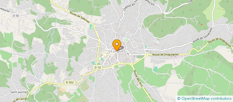 localisation de l'entreprise ET SI UN JOUR ... COTE JARDIN SARL à LORGUES