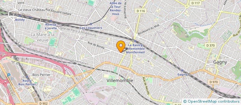 localisation de l'entreprise ET SI ...VILLEMOMBLE à VILLEMOMBLE