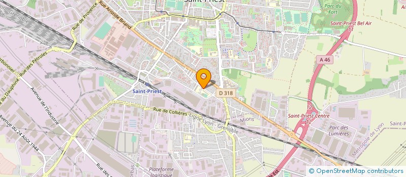 localisation de l'entreprise ET TOILE ET VOUS  SAINT-PRIEST