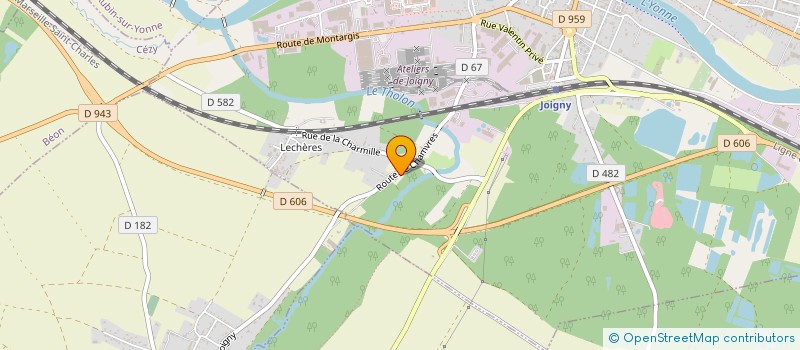 localisation de l'entreprise ET VEILLE à JOIGNY