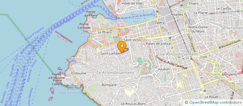 localisation de l'entreprise ET VOILA à MARSEILLE