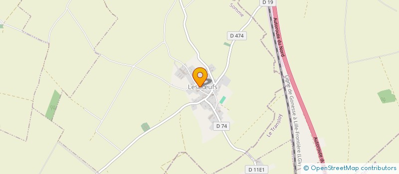 localisation de l'entreprise ETA AMMEUX  LESBUFS