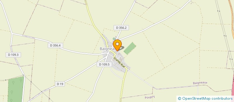 localisation de l'entreprise ETA B.R.A à BAIGNEAUX
