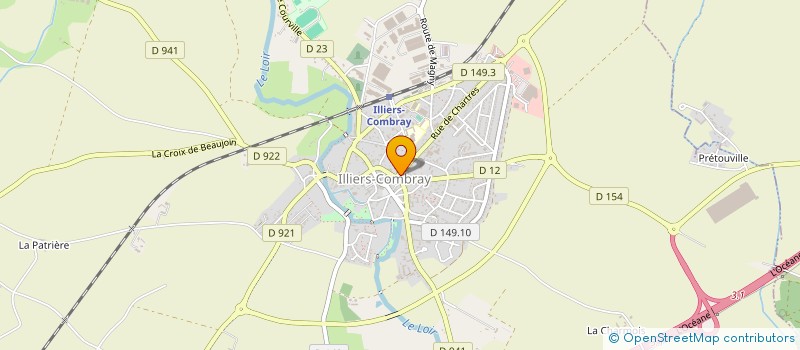 localisation de l'entreprise ETA BALIOLIS à BAILLEAU-LE-PIN