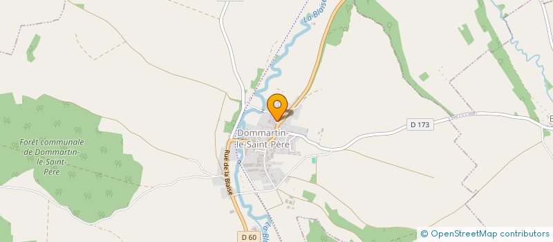 localisation de l'entreprise ETA BLAISE à BOUZANCOURT