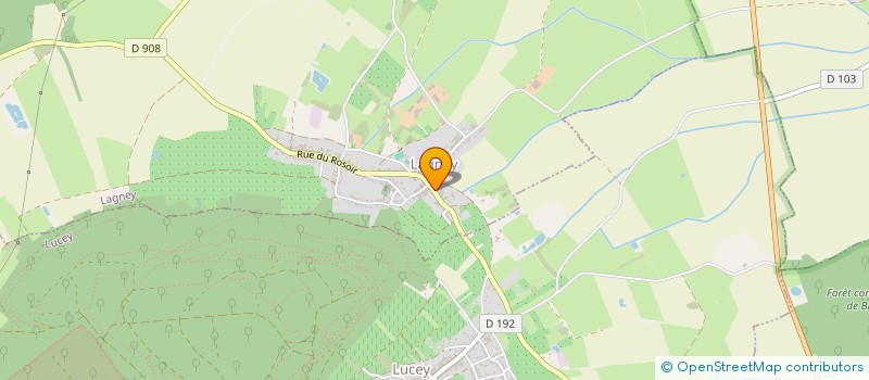 localisation de l'entreprise ETA BM SERVICES  LAGNEY