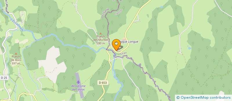 localisation de l'entreprise ETA BOISSIERES à SIRAN