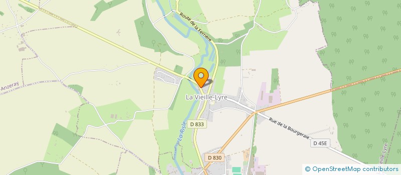 localisation de l'entreprise ETA BOITREL à MESNIL-EN-OUCHE