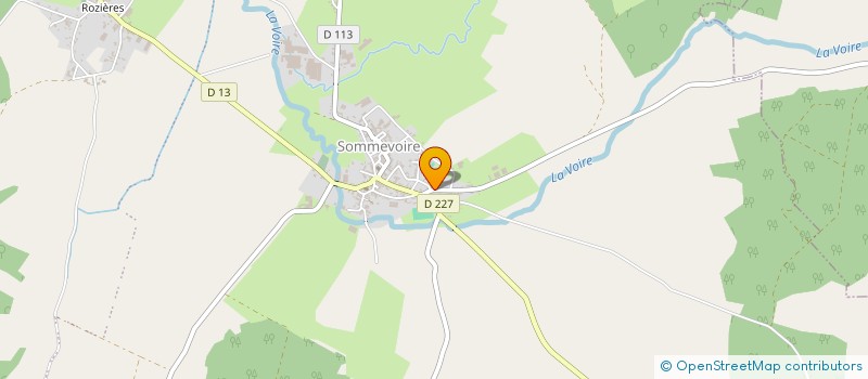 localisation de l'entreprise ETA BOUSSEL à SOMMEVOIRE