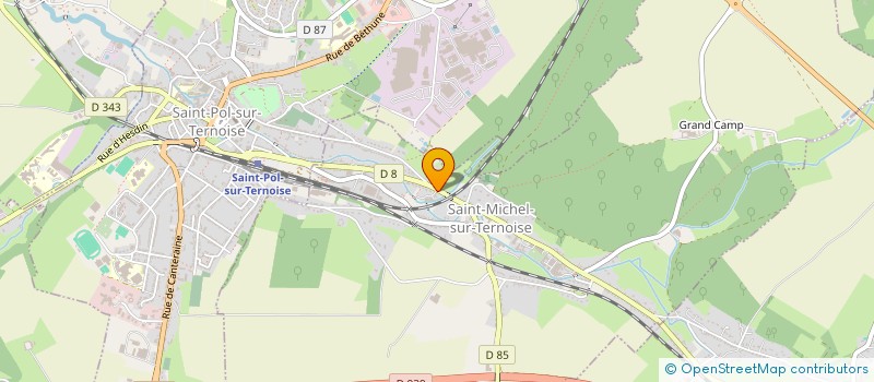 localisation de l'entreprise ETA CHAMILLARD à SAINT-MICHEL-SUR-TERNOISE