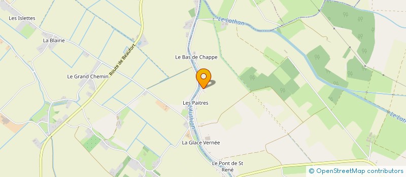 localisation de l'entreprise ETA CHUDEAU  LONGUE-JUMELLES