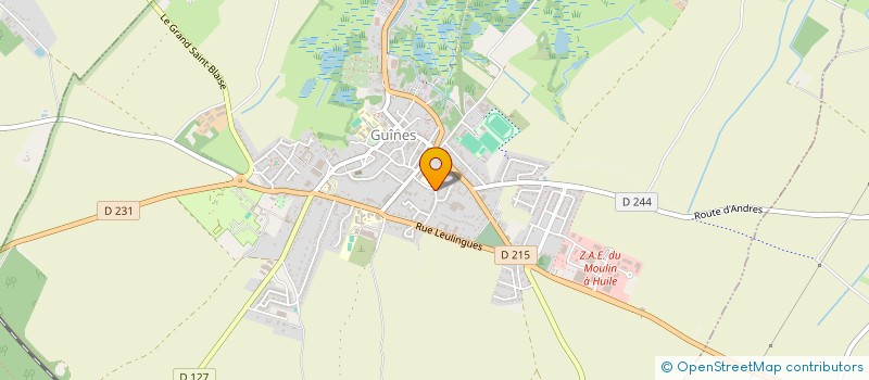 localisation de l'entreprise ETA CLG  CAMPAGNE-LES-GUINES