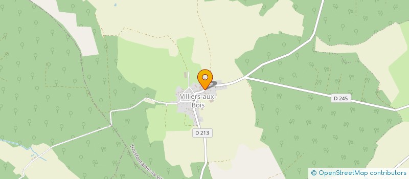 localisation de l'entreprise ETA CLOS D'ANJOU à TROISFONTAINES-LA-VILLE