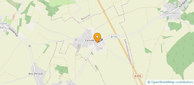 localisation de l'entreprise ETA COMMELIN  SAINT-ANDRE-FARIVILLERS